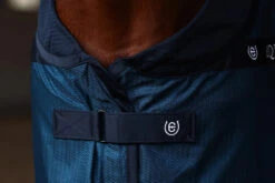 Equestrian Stockholm Cooler Rug Blue Meadow -Lemieux Store blue meadow cooler rug svettacke schweibdecke zweetdeken on2 1