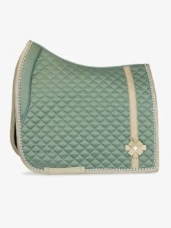 PS Of Sweden Bow Dressage Saddle Pad & Bandages Thyme