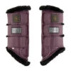 BR Equestrian Majestic Sascha Brushing Boots Mauve Wine