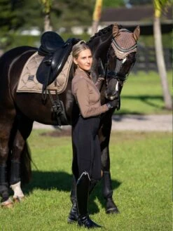 Equestrian Stockholm Dressage Saddle Pad Champagne -Lemieux Store champagne2 f65c4cd0 6ff4 4aae ae66 6b3973979afc