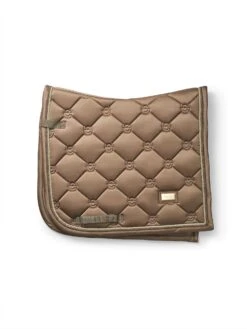 Equestrian Stockholm Dressage Saddle Pad Champagne