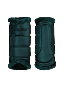 Equestrian Stockholm Fleece Brushing Boots Dramatic Monday