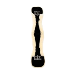 Kentucky Horsewear Sheepskin Short Girth Black/Natural -Lemieux Store ggg