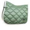 Equestrian Stockholm Jump Saddle Pad Pistachio White