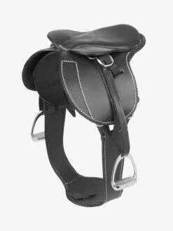 LeMieux Toy Pony Jump Saddle & Stud Girth Black