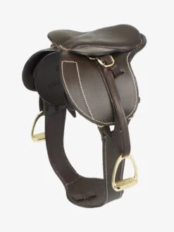 LeMieux Toy Pony Jump Saddle & Stud Girth Brown