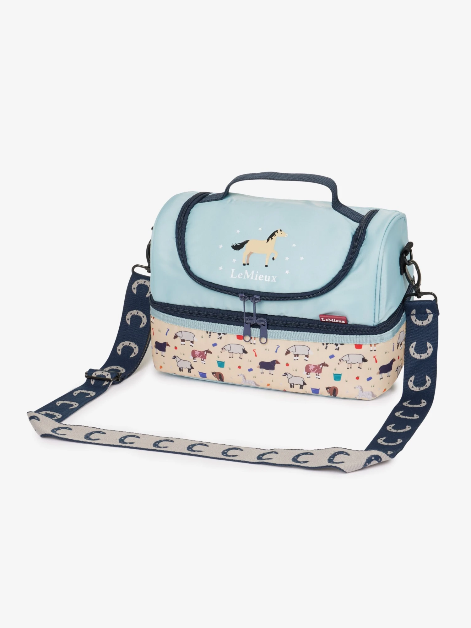 LeMieux Mini Holdall Bag Aqua 1 LeMieux Mini Holdall Bag Aqua