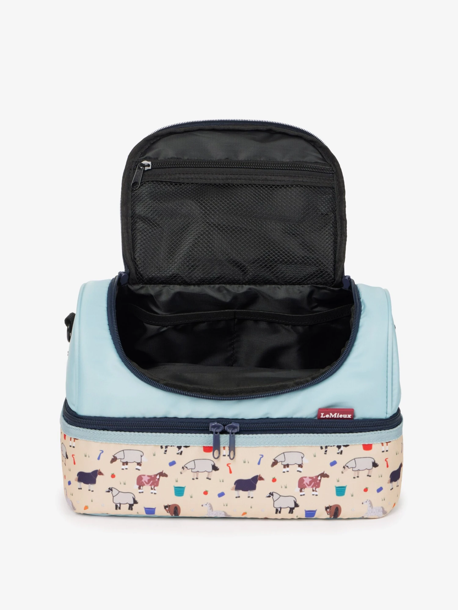 LeMieux Mini Holdall Bag Aqua 4 LeMieux Mini Holdall Bag Aqua - Image 4