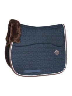 Kentucky Horsewear Kentucky Skin Friendly Jump Saddle Pad Navy