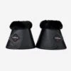 LeMieux Fleece Over Reach Boots Black/Black