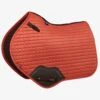 LeMieux Suede Close Contact Square Jump Saddle Pad Sienna