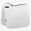 LeMieux Suede Dressage Square Saddle Pad White