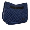 Equestrian Stockholm Maze Jump Saddle Pad Modern Tech Navy