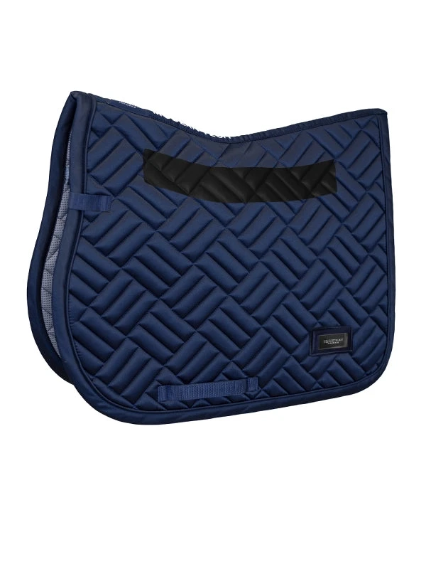 Equestrian Stockholm Maze Jump Saddle Pad Modern Tech Navy 1 Equestrian Stockholm Maze Jump Saddle Pad Modern Tech Navy