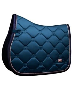 Equestrian Stockholm Jump Saddle Pad Monaco Blue