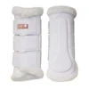 Equestrian Stockholm Fleece Brushing Boots White Moonless Night