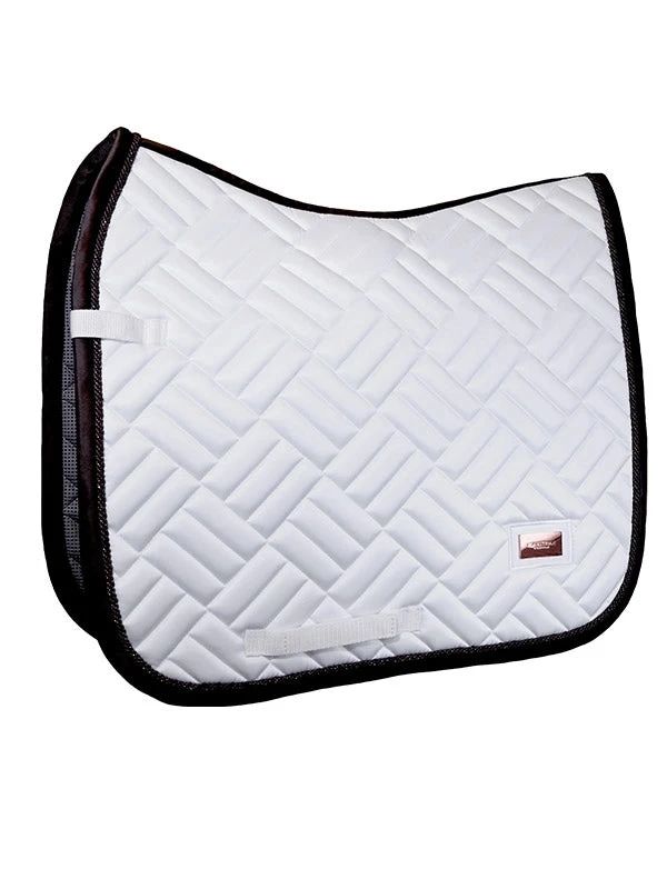 Equestrian Stockholm Modern Dressage Saddle Pad White Moonless Night 3 Equestrian Stockholm Modern Dressage Saddle Pad White Moonless Night - Image 3