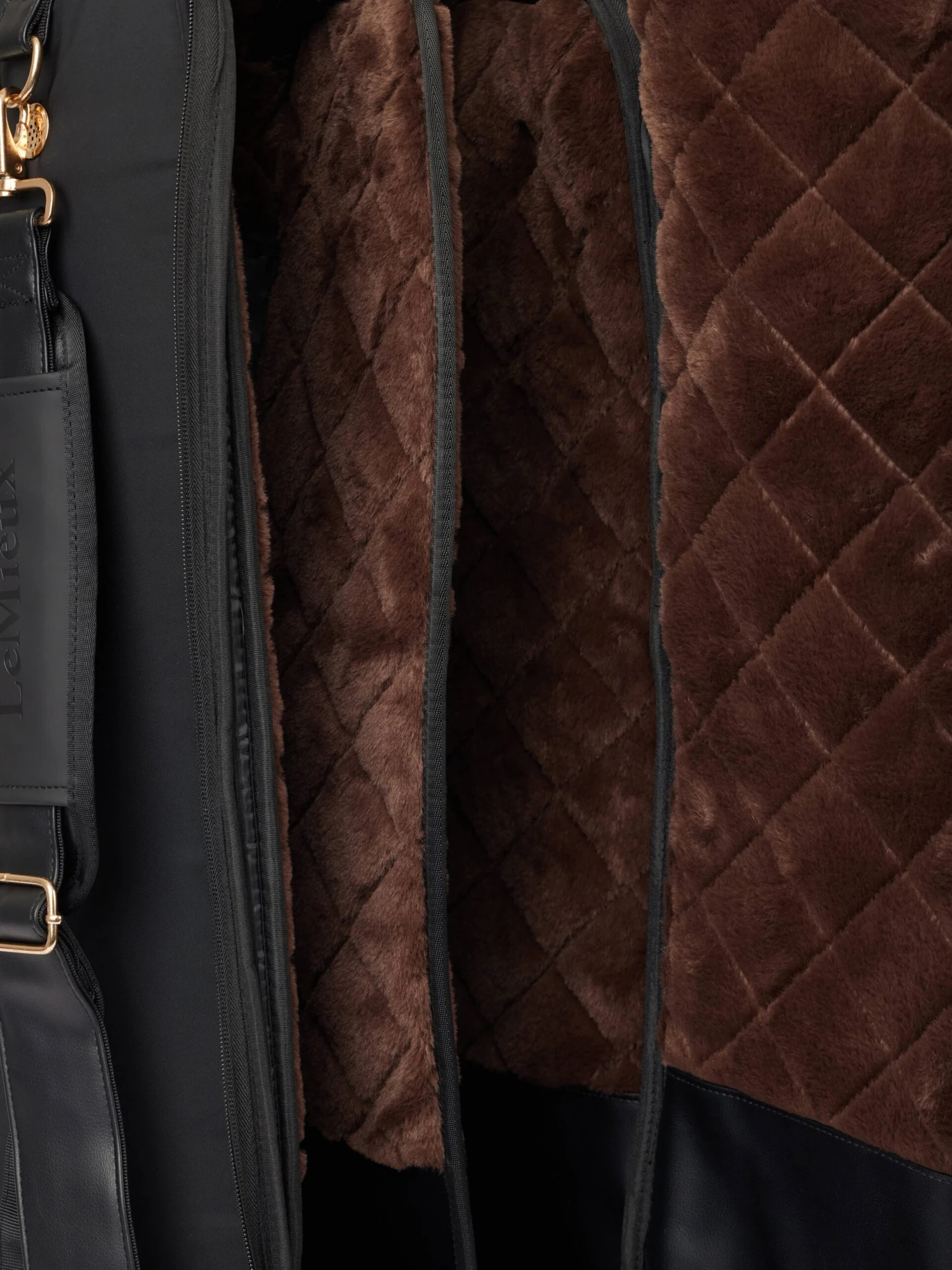 LeMieux Luxe Boot Bag Black 5 LeMieux Luxe Boot Bag Black - Image 5