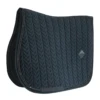 Kentucky Horsewear Velvet Pearls Jump Saddle Pad Black